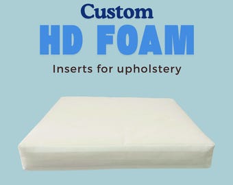 Custom High Density Foam Cushion: Bench, Seat, Couch Upholstery