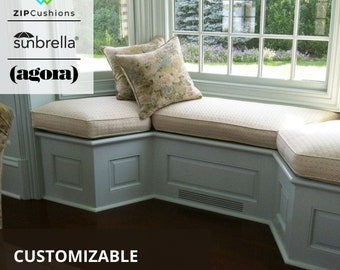 custom bay window cushions