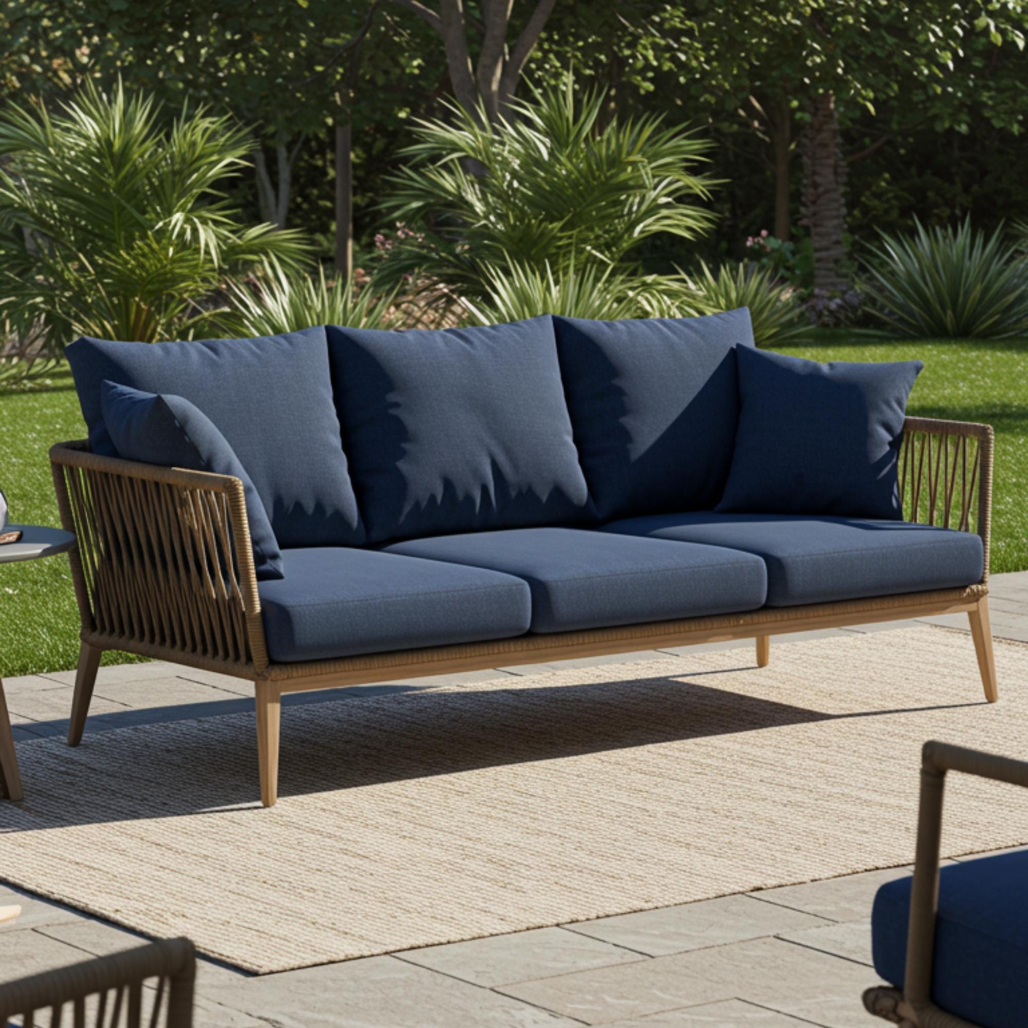 Outdoor Custom Cushions, Custom Sofa Cushion, Chair Cushion, fade proof Easy to clean Outdoor fabrics, 5 Years of warranty, Fast + Free ship