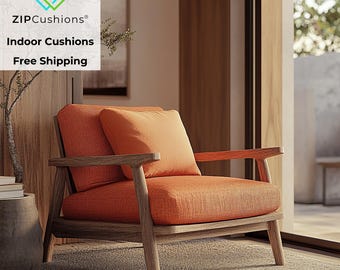 Custom Cushions for Armchair, Patio Chair Cushions, Velvet Cushions, ,Livingroom cushion, Fast  + Free ship