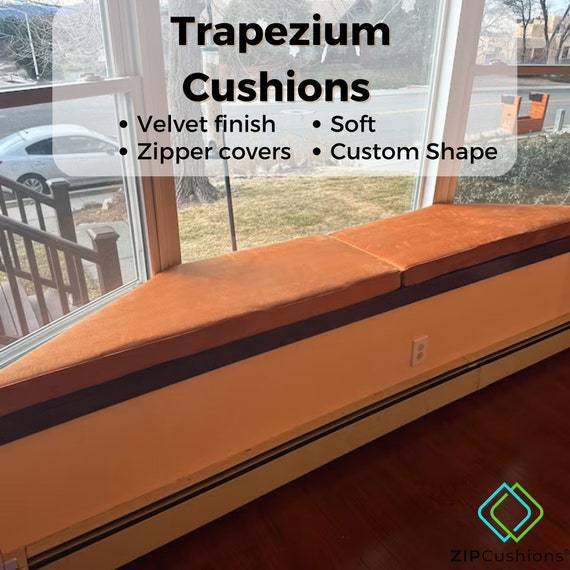 Custom Trapezium/ Trapezoid Shaped Cushions