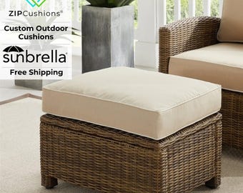 Customizable Square and Rectangular Ottoman Cushions – Perfect for Seats, Sofas, Benches, and More!
