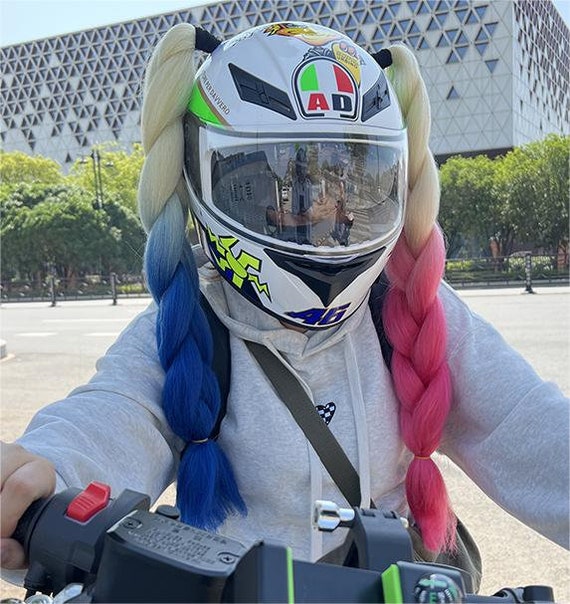Ponytail friendly motorcycle helmet sale