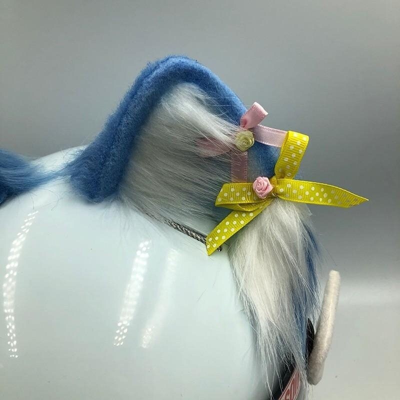 4 Sets of Cat Ears Helmet Accessories With Cute Bow Harley Etsy