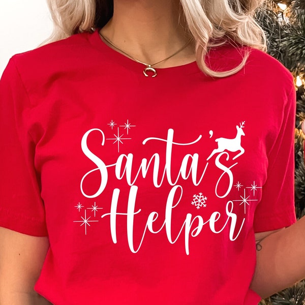 Santa helper  Svg, Santa  Shirt  Christmas Svg, Funny Christmas Svg,  Christmas  décor Svg ,Christmas  Svg for Christmas ornaments DIY