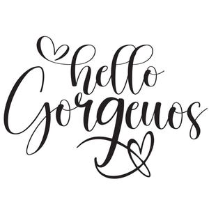 Hallo prachtige SVG, motiverende zelfliefde, liefde Svg, inspirerende Svg, png, dxf, eps