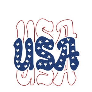USA svg, 4 de julio svg, Día de la Independencia svg, USA svg, Archivo digital para Cricut, Silueta