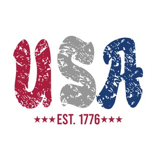 Svg de EE. UU. angustiado, 4 de julio Svg, Día de la Independencia Svg, Svg de EE. UU., Descarga digital Cricut Silhouette Svg, Png, Eps, DxF