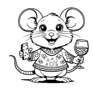 Cute Mouse  Svg, Mouse Svg , Mice Svg, Cricut file Svg, Silhouette File Svg , Digital Download Svg, Png, Dxf, Eps