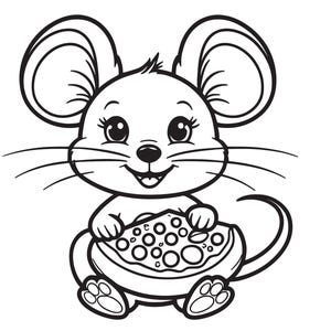Cute Mouse  Svg, Mouse Svg , Mice Svg, Cricut file Svg, Silhouette File Svg , Digital Download Svg, Png, Dxf, Eps