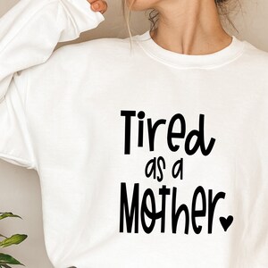 Stanco come una madre SVG, Boy Mom svg, Cut file, Mama Boy, Digital File, Cricut , Silhouette file