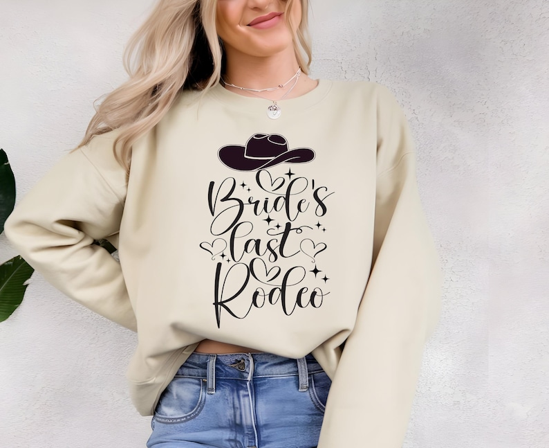 Bride's Last Rodeo SVG, Cowgirl Bachelorette Party (digital Download ...