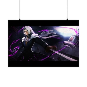 Sephiroth FF7 Fanart poster