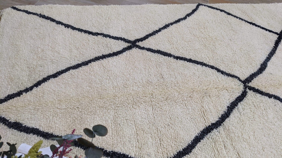 Large Beni Ouarain Rug 305 X 205 Cm 10.01 X 6.73 Feet Etsy