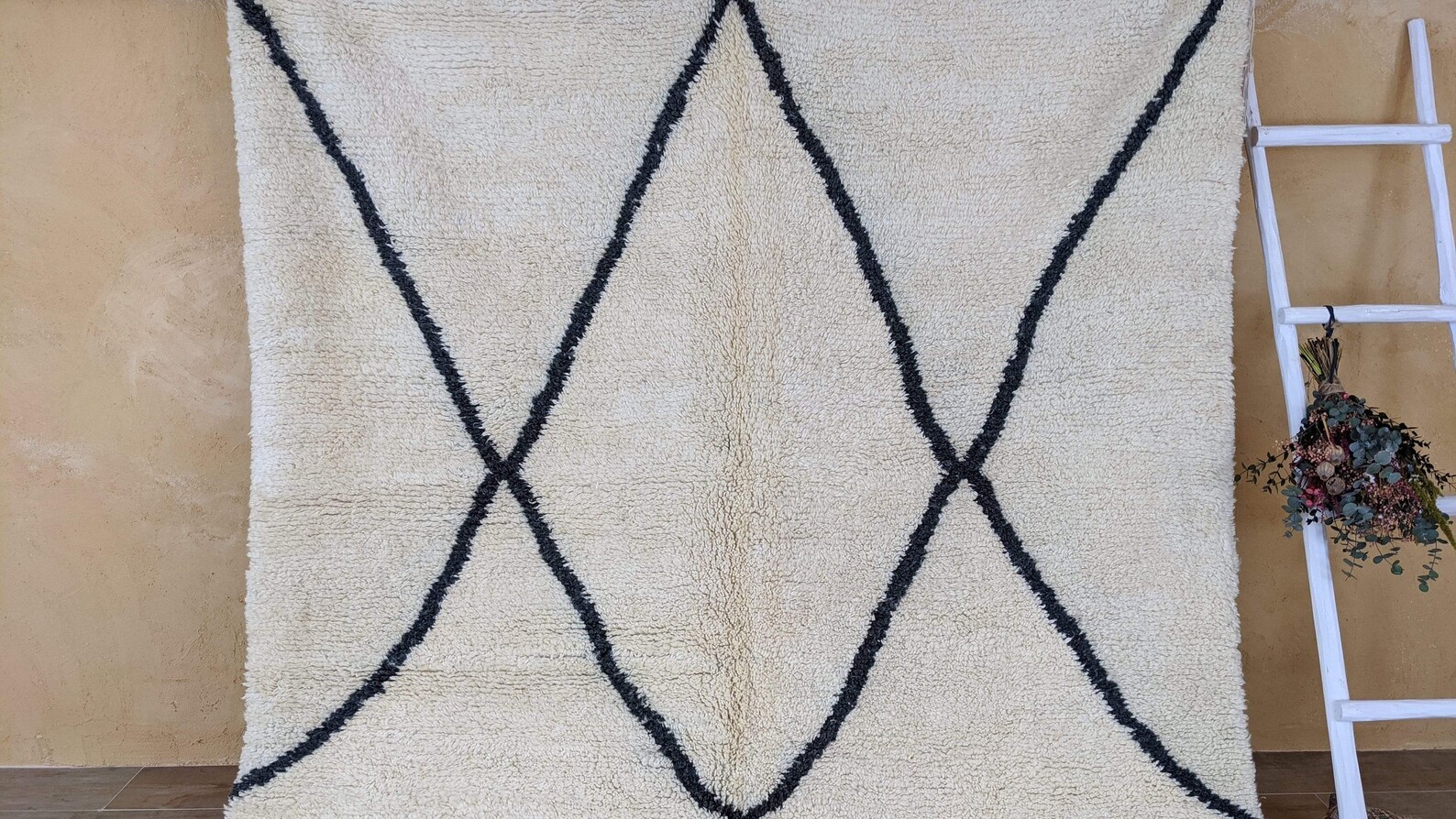 Large Beni Ouarain Rug 305 X 205 Cm 10.01 X 6.73 Feet Etsy