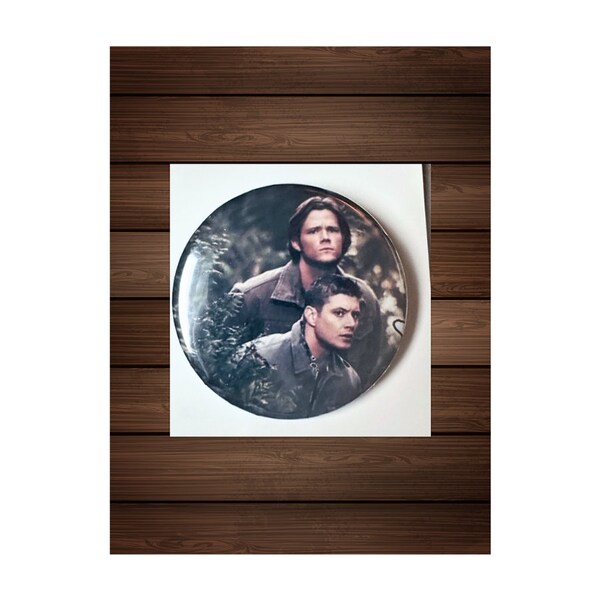 supernatural button pin