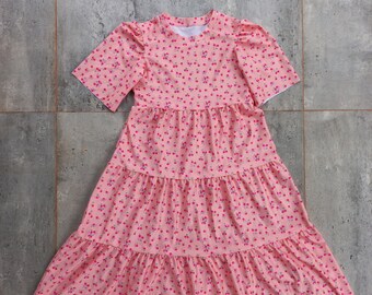 PDF Girls Tiered Skirt Add-on | Add elastic  waistband for a simple skirt | Sizes 3-12 Years | NITA patterns