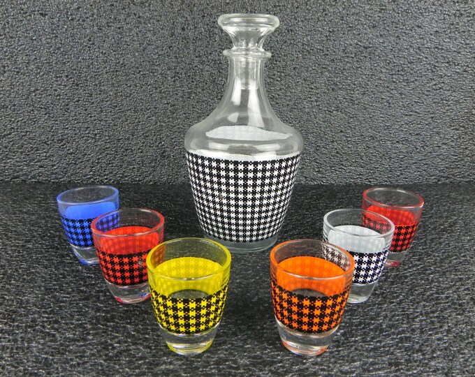 Mid century modern glassware Etsy