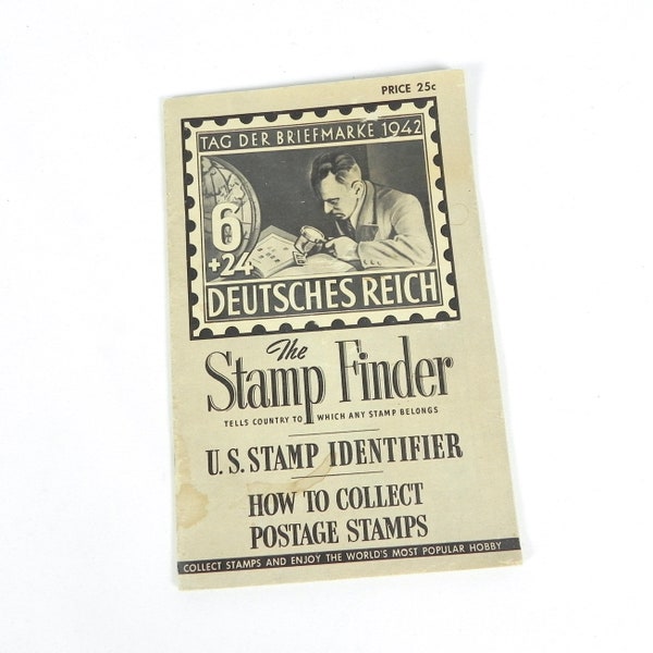 Der Markenfinder 1942 | U.S. Briefmarken-Kennzeichnungsheft | Das Philatelistische Institut