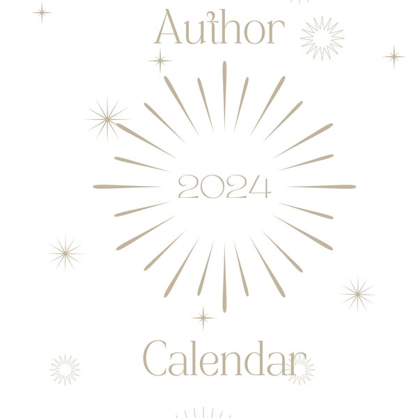 Author Calendar 2024