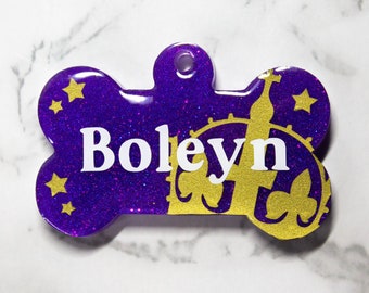 SIX Musical Dog Tag - Name Plate - Dog Name - Personalized Dog - Broadway - Pet Tag - Personalized Pet - Dog Name - Personalized Pet