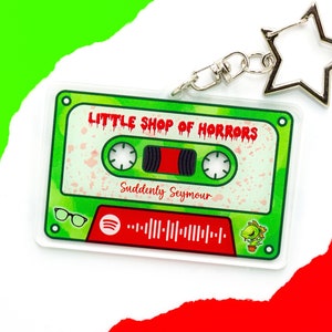 Little Shop of Horrors Musical Broadway Inspired Keychain - Custom Acrylic - Gift - Soundtrack - Personalized Seymour Audrey Plant