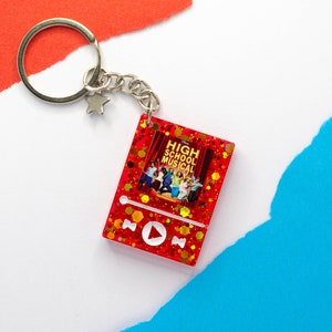 High School Musical Resin Keychain - Broadway Keychain - Music Player ...