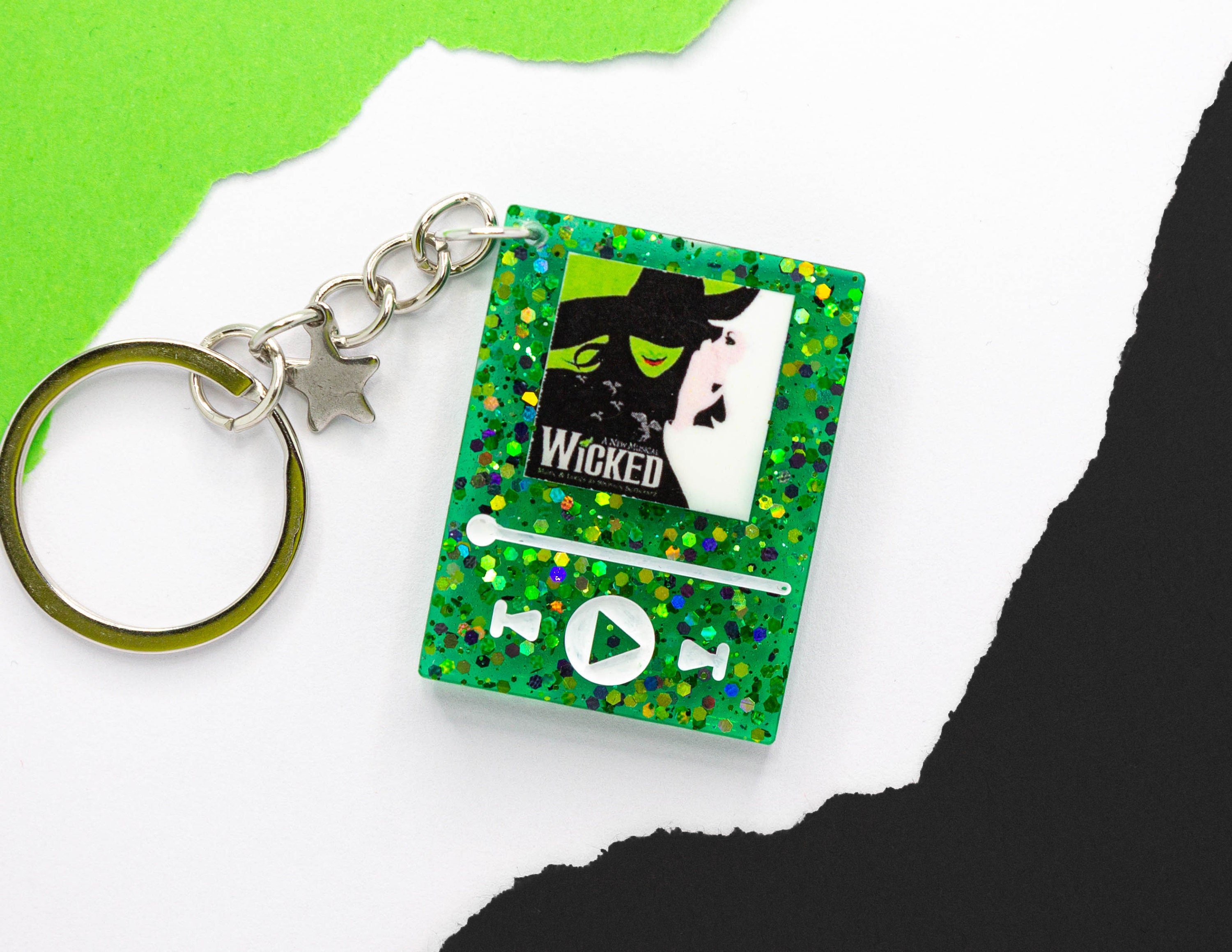 Wicked Musical Keychain - Etsy