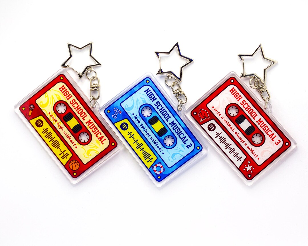 High School Musical Musical Inspired Keychain - Custom Acrylic