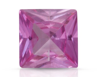 Square Lab Grown Sapphire