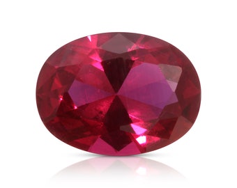 Oval Lab Grown Ruby