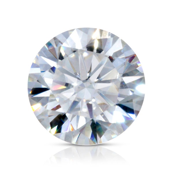 Round Moissanite - VVS - D Color