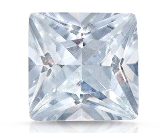 Square Lab Grown Sapphire