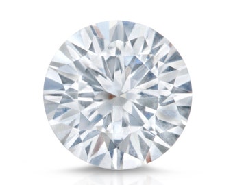 Round Lab Grown Sapphire