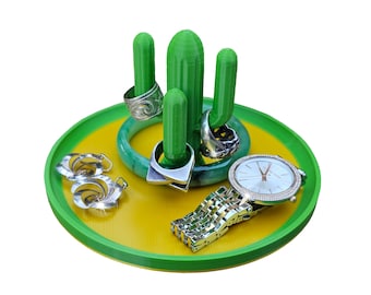 Cactus Ring Holder | Aloe Ring Dish | Jewelry Holder | Wedding gift | Succulent Ring Dish | Aloe Home Decor | Cactus