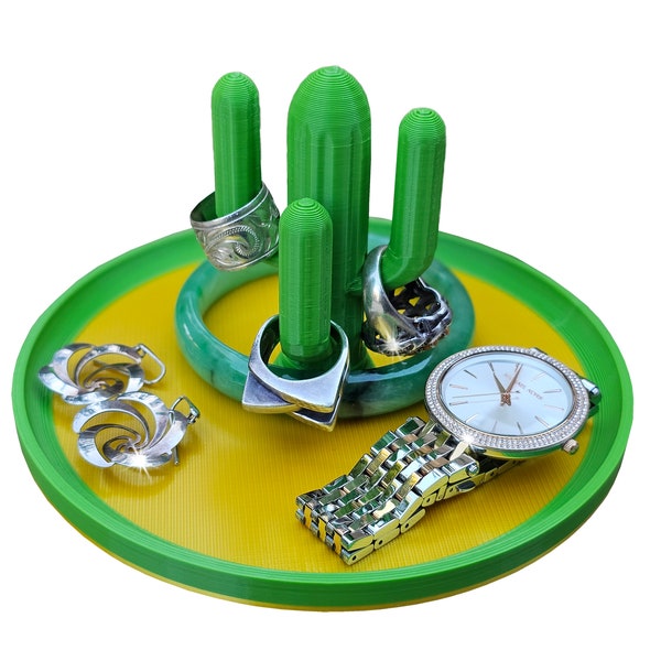 Cactus Ring Holder | Aloe Ring Dish | Jewelry Holder | Wedding gift | Succulent Ring Dish | Aloe Home Decor | Cactus