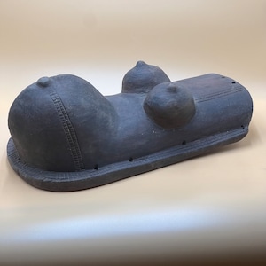 Lovely Makonde Pregnant Belly Fertility Mask African Art