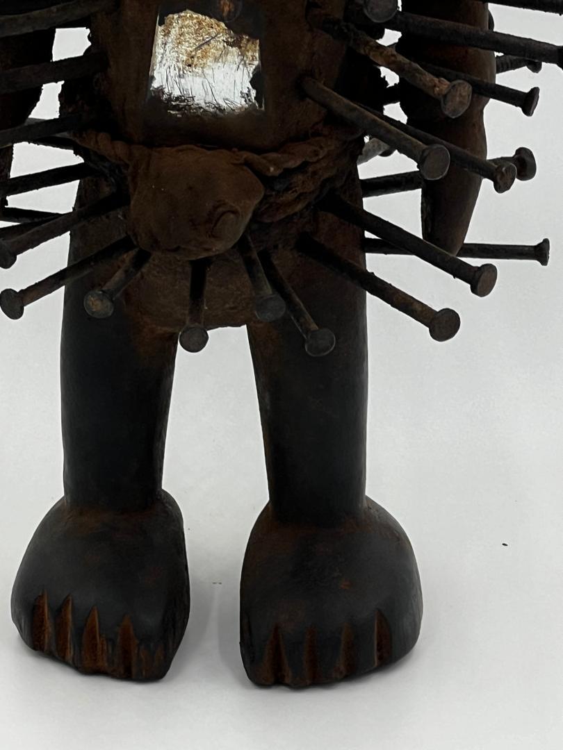 Rare Antique Nailed Wooden Bakongo Nkondi Figure, African Art - Etsy