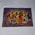 African Wall Hanging Batik Of African Man And Women Dancing, Handmade Wall Decor Batik, Candle Wax Dyed Batik product logo