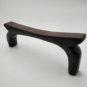 African Art Wooden Headrest / Wooden Pillow- Zulu People, South Africa