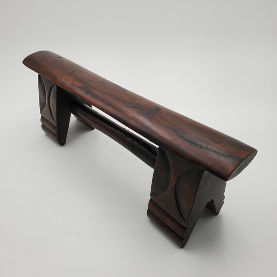 African Headrest Wooden Pillow Zulu People South Africa Etsy