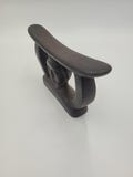 African Wooden Headrest, Luba Traditional Head Pillow product logo