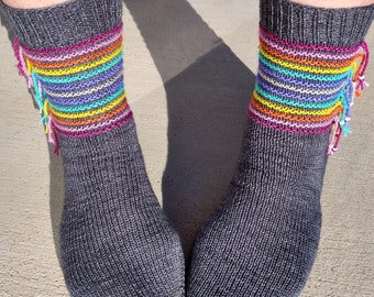 Ends with Benefits - PDF Sock Knitting Pattern