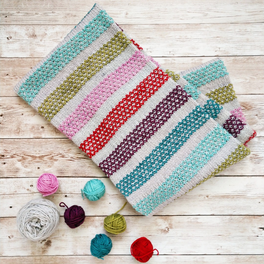 Text(ure) Me Cowl - PDF Knitting Pattern - Etsy
