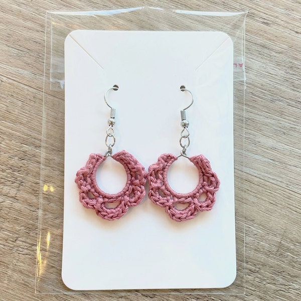 Crochet Earring | Jewelry | Earrings | Crochet Jewelry | Handmade jewelry | gift for her | mothers day gift | Birthday gift | beach jewelry