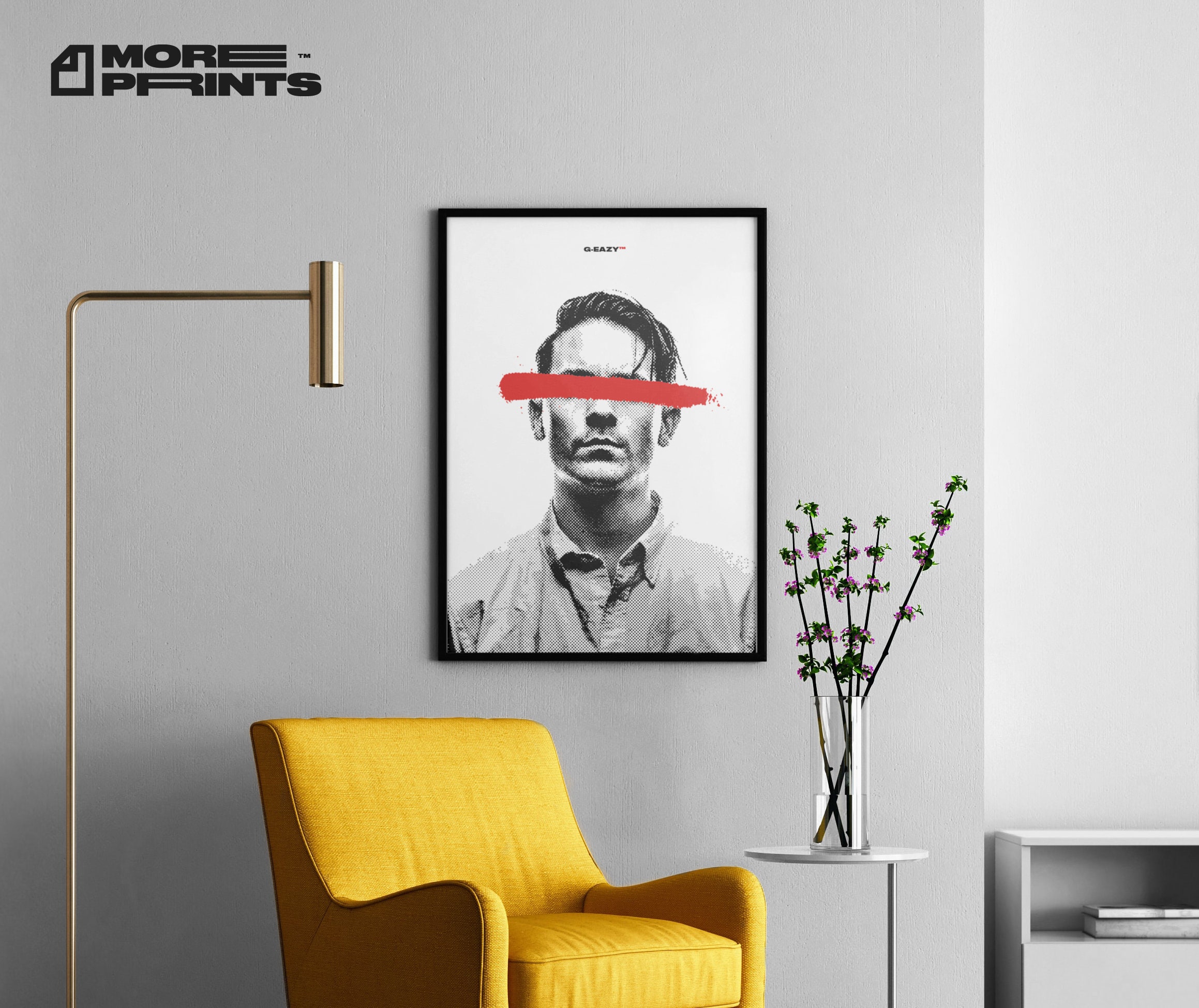G-EAZY Portrait Poster / Digital Poster / Gerald Gillum / Rap Music Poster / Hiphop Wall Decor ...