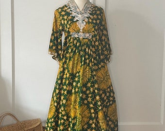 robe longue ankara vintage