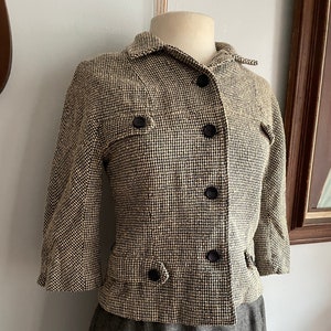 1950s Jacket with Pleated Back