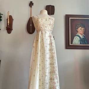 60s/70s House of Bianchi Floral Dress