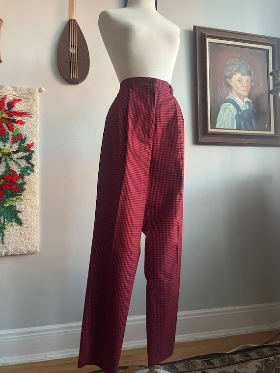 1980s Jantzen Buffalo Check Pants